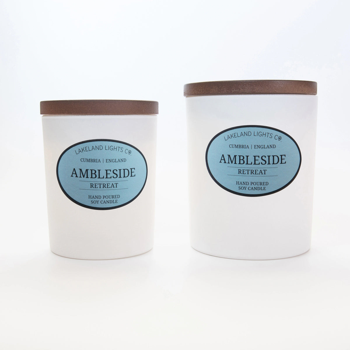 Lakeland Lights Company Ambleside - Lavender, Jasmine & Lemon Soy Candle