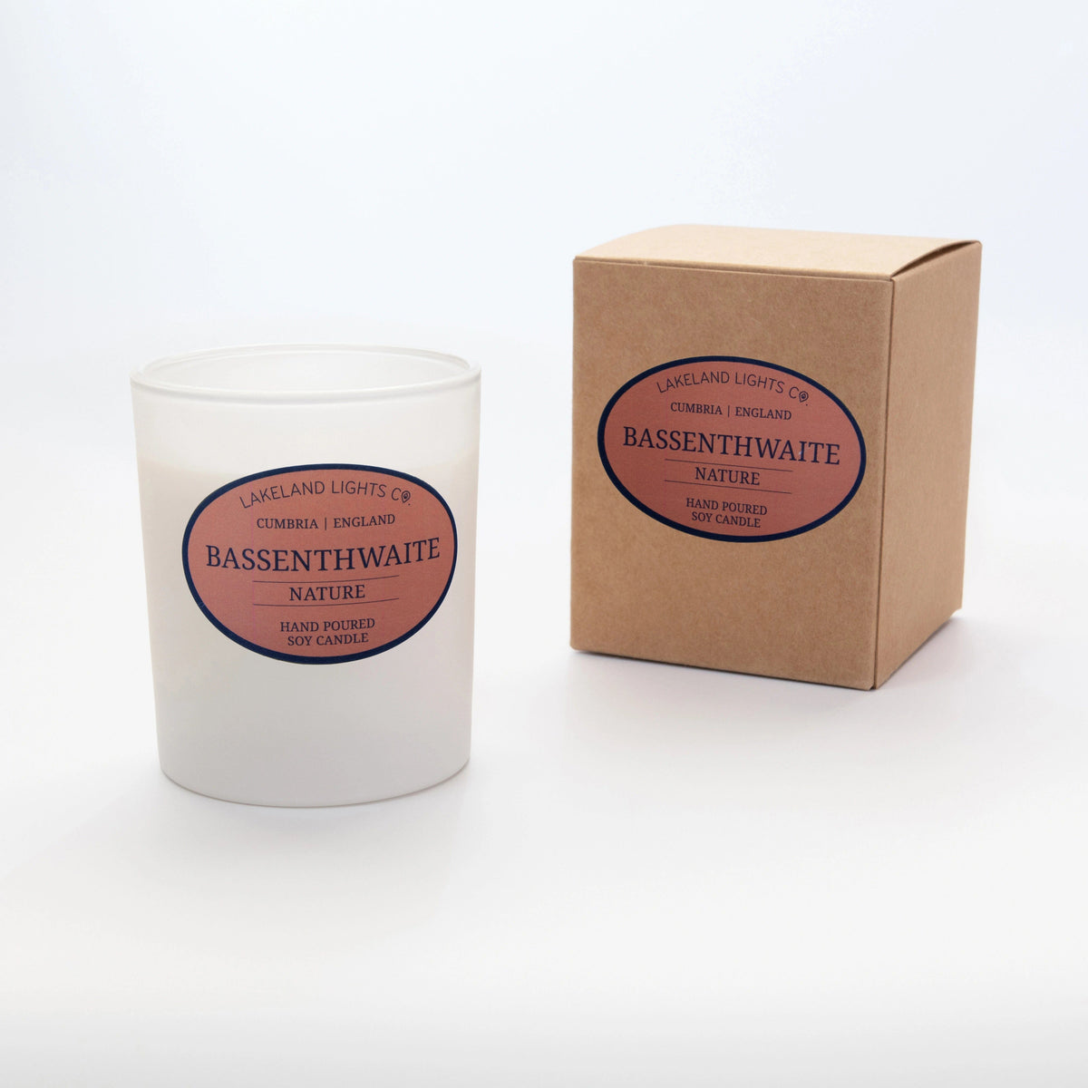 Lakeland Lights Company Bassenthwaite - Vetiver, Black Currant & Mulberry Soy Candle