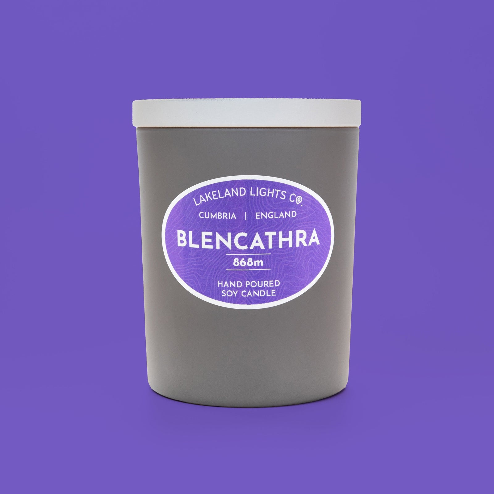 Lakeland Lights Company Blencathra - Grassy, Patchouli & Lily of the Valley Soy Candle