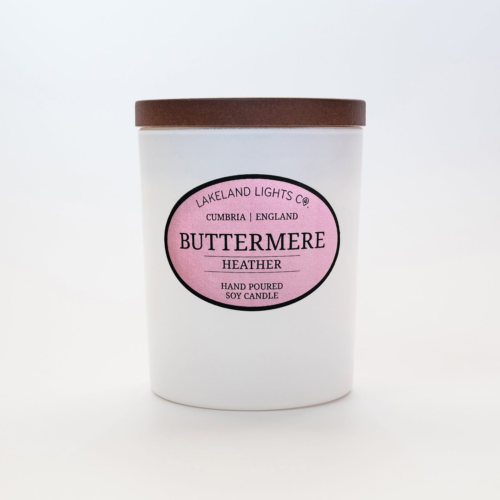 Lakeland Lights Company Buttermere - Heather, Citrus & Pears Soy Candle
