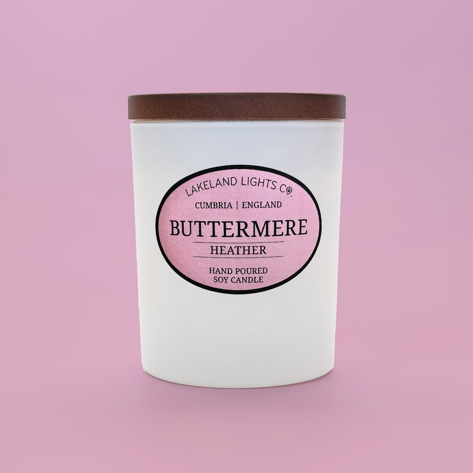 Lakeland Lights Company Buttermere - Heather, Citrus & Pears Soy Candle