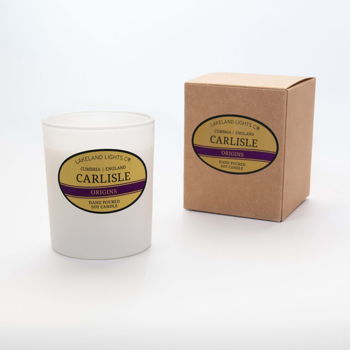 Lakeland Lights Company Carlisle - Oatmeal, Sage & Creamy Soy Candle