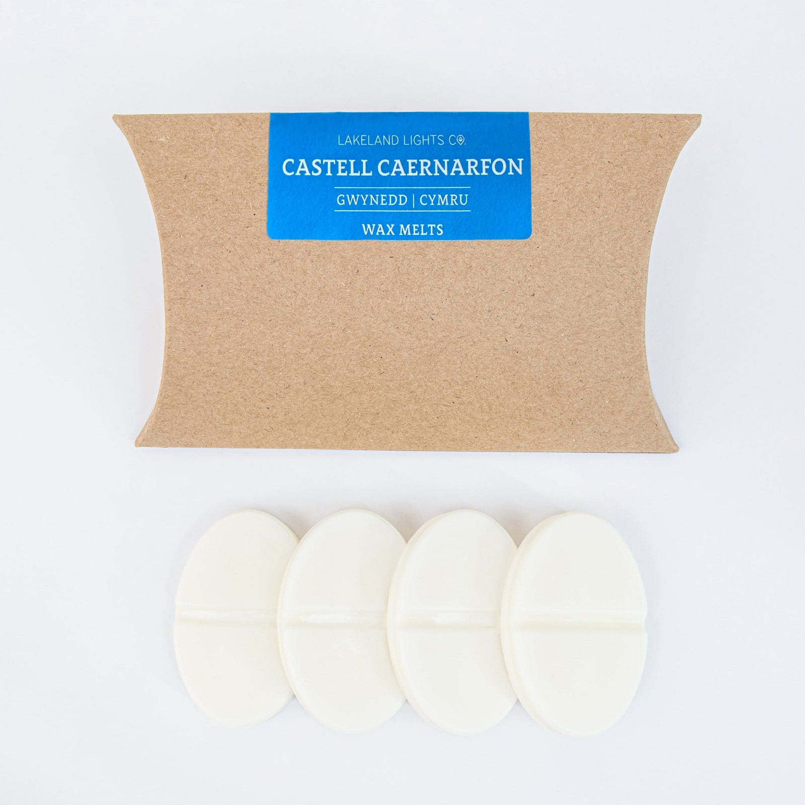 Lakeland Lights Company Castell Caernarfon Wax Melts - Cedarwood, Amber & Lemon Soy Candle