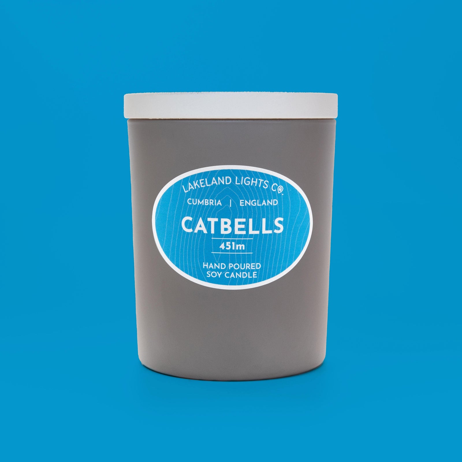Lakeland Lights Company Catbells - Citrus, Herbs & Olives Soy Candle
