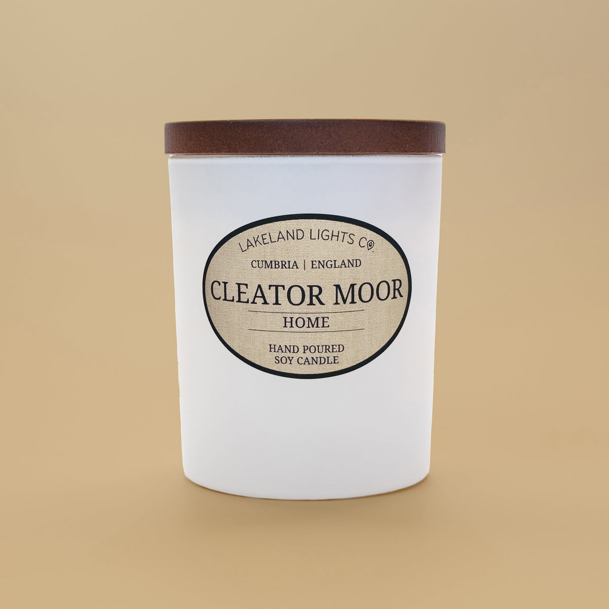 Lakeland Lights Company Cleator Moor - Peaches, Apples & Fresh Linen Soy Candle