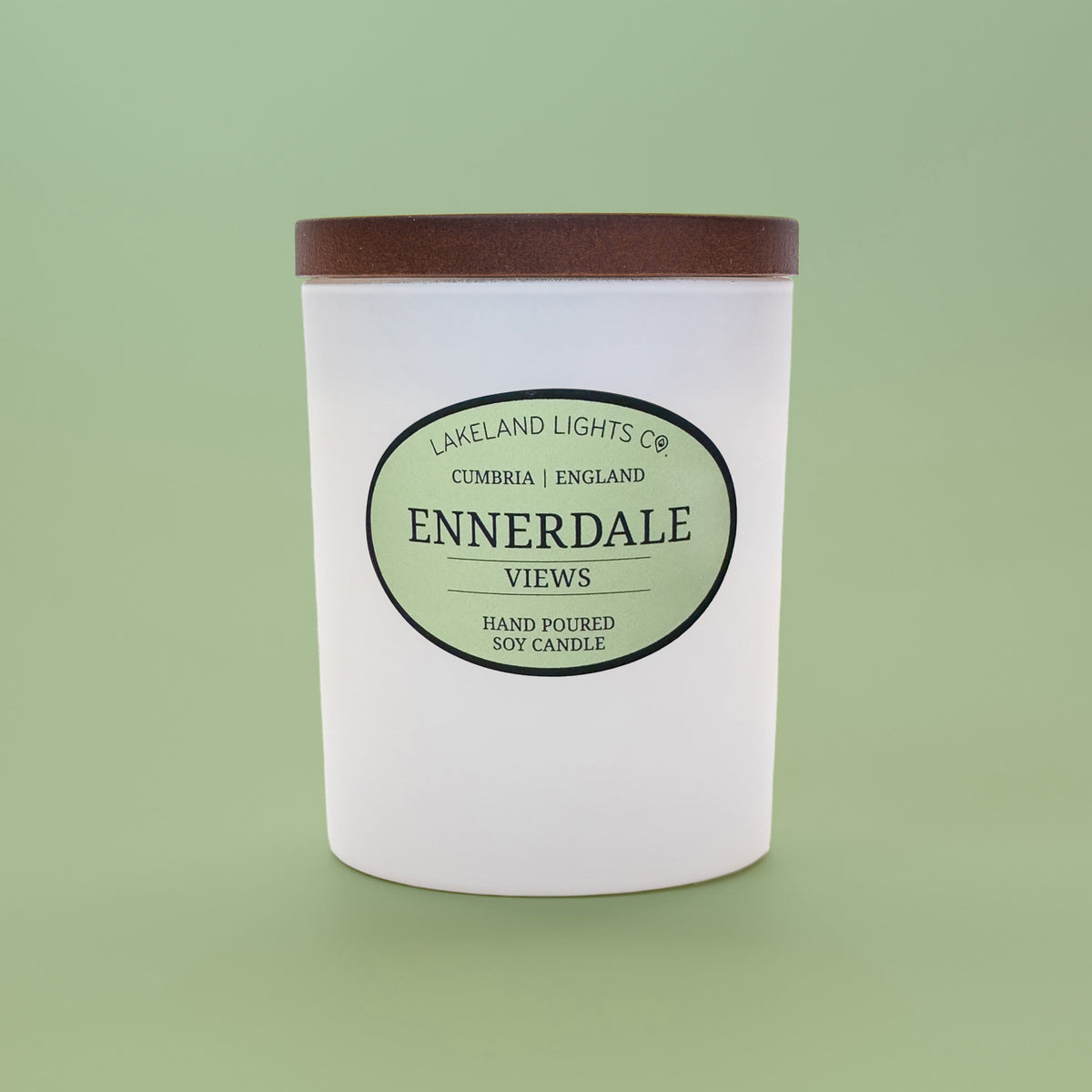 Lakeland Lights Company Ennerdale - Patchouli, Jasmine & Bergamot Soy Candle