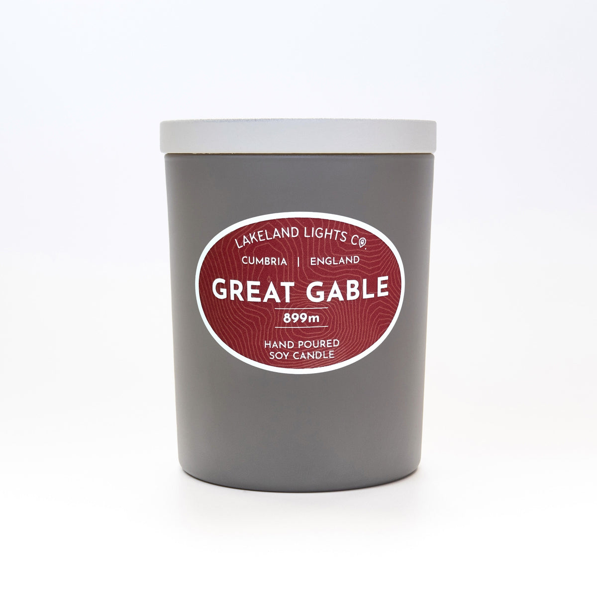 Lakeland Lights Company Great Gable - Poppies, Coffee & Vanilla Soy Candle