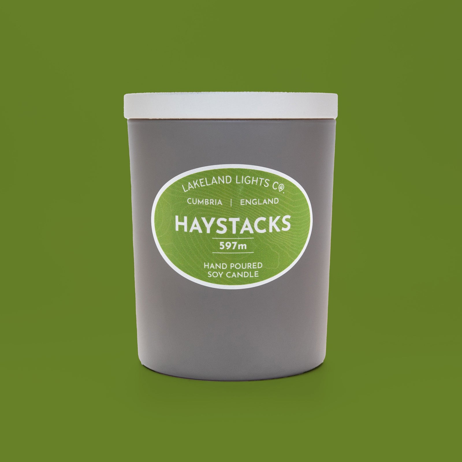 Lakeland Lights Company Haystacks - Tobacco, Jasmine & Sandalwood Soy Candle
