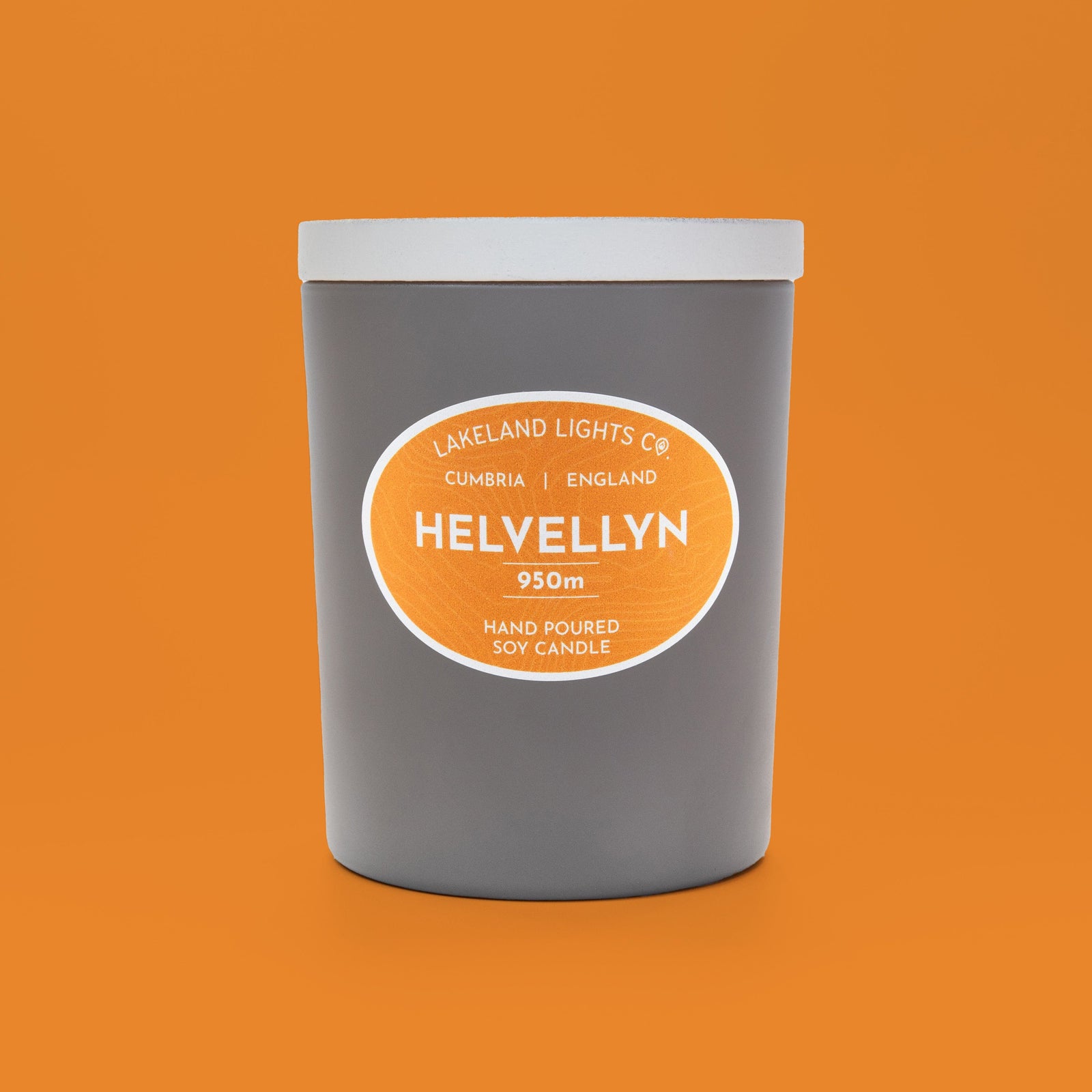 Lakeland Lights Company Helvellyn - Leather, Patchouli & Oudh Soy Candle