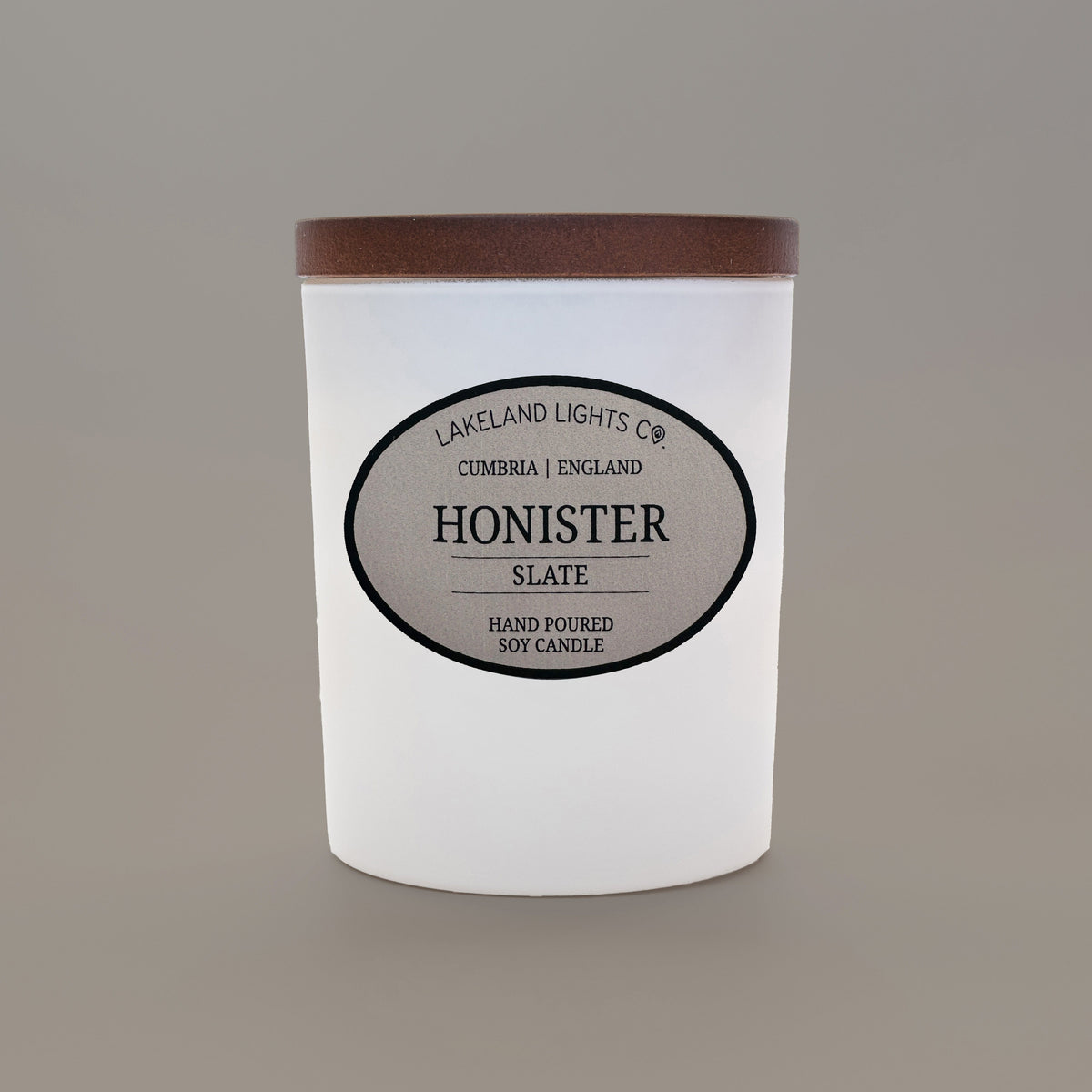 Lakeland Lights Company Honister - Driftwood, Bluebells & Petrichor Soy Candle
