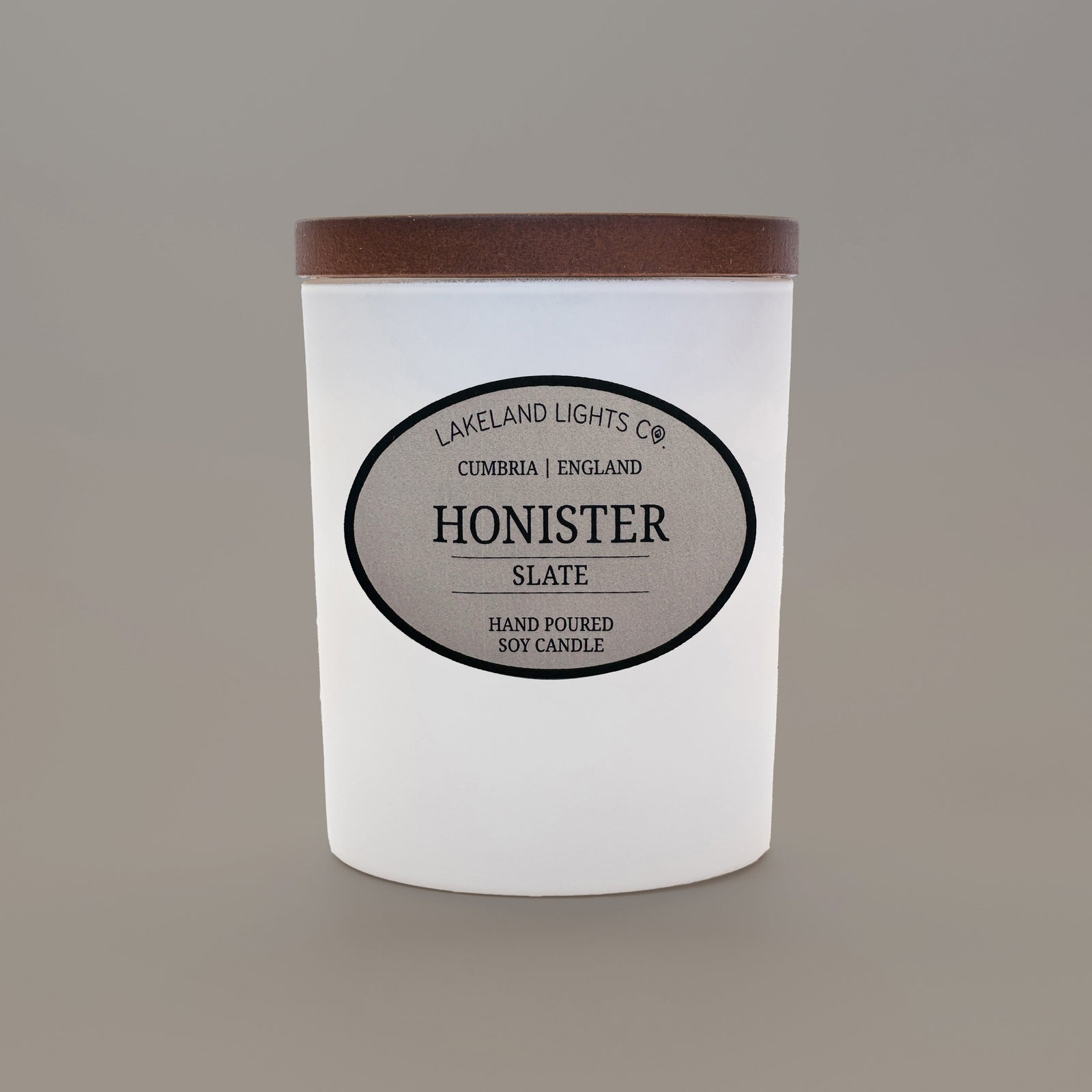 Lakeland Lights Company Honister - Driftwood, Bluebells & Petrichor Soy Candle