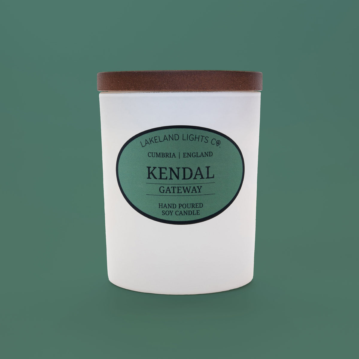 Lakeland Lights Company Kendal - Mandarin, Lemon & Rosemary Soy Candle