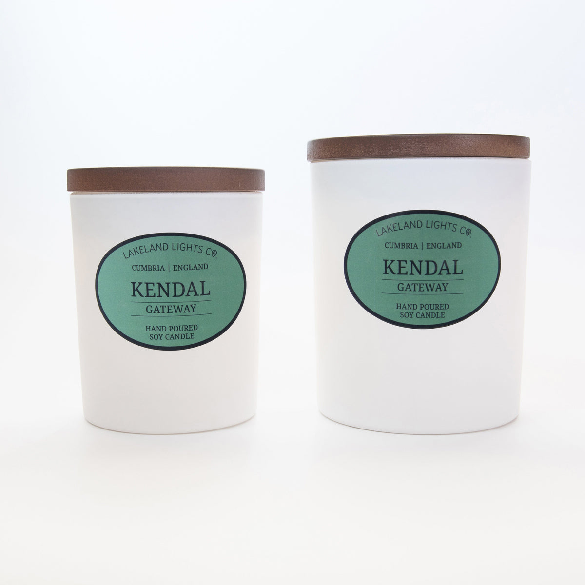 Lakeland Lights Company Kendal - Mandarin, Lemon & Rosemary Soy Candle