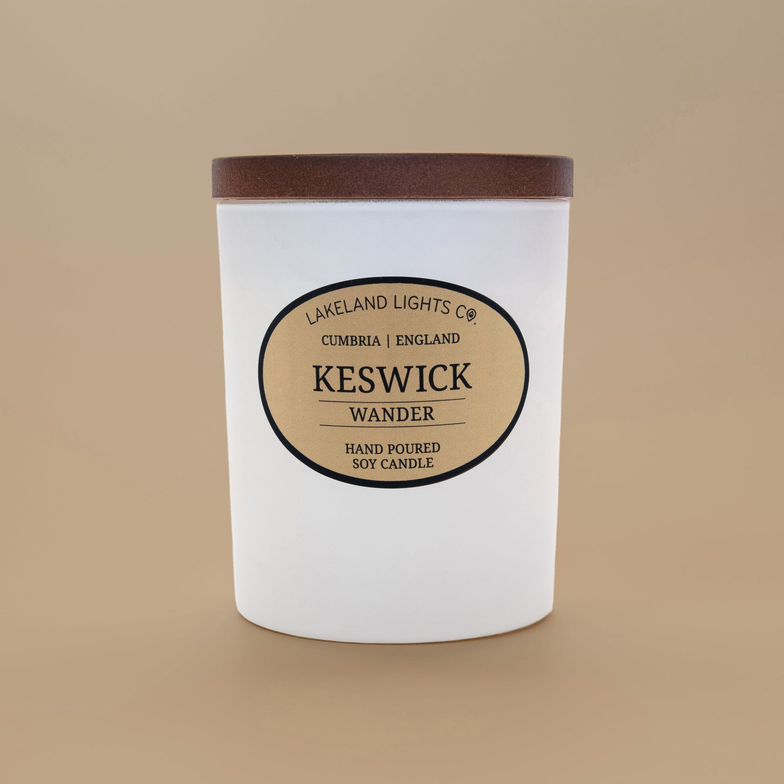 Lakeland Lights Company Keswick - Cardamom, Cedarwood & Iris Soy Candle