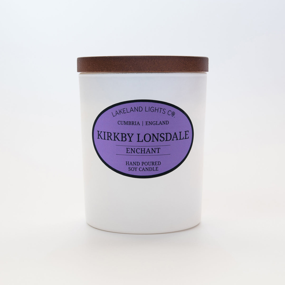 Lakeland Lights Company Kirkby Lonsdale - Apple, Magnolia & Patchouli Soy Candle