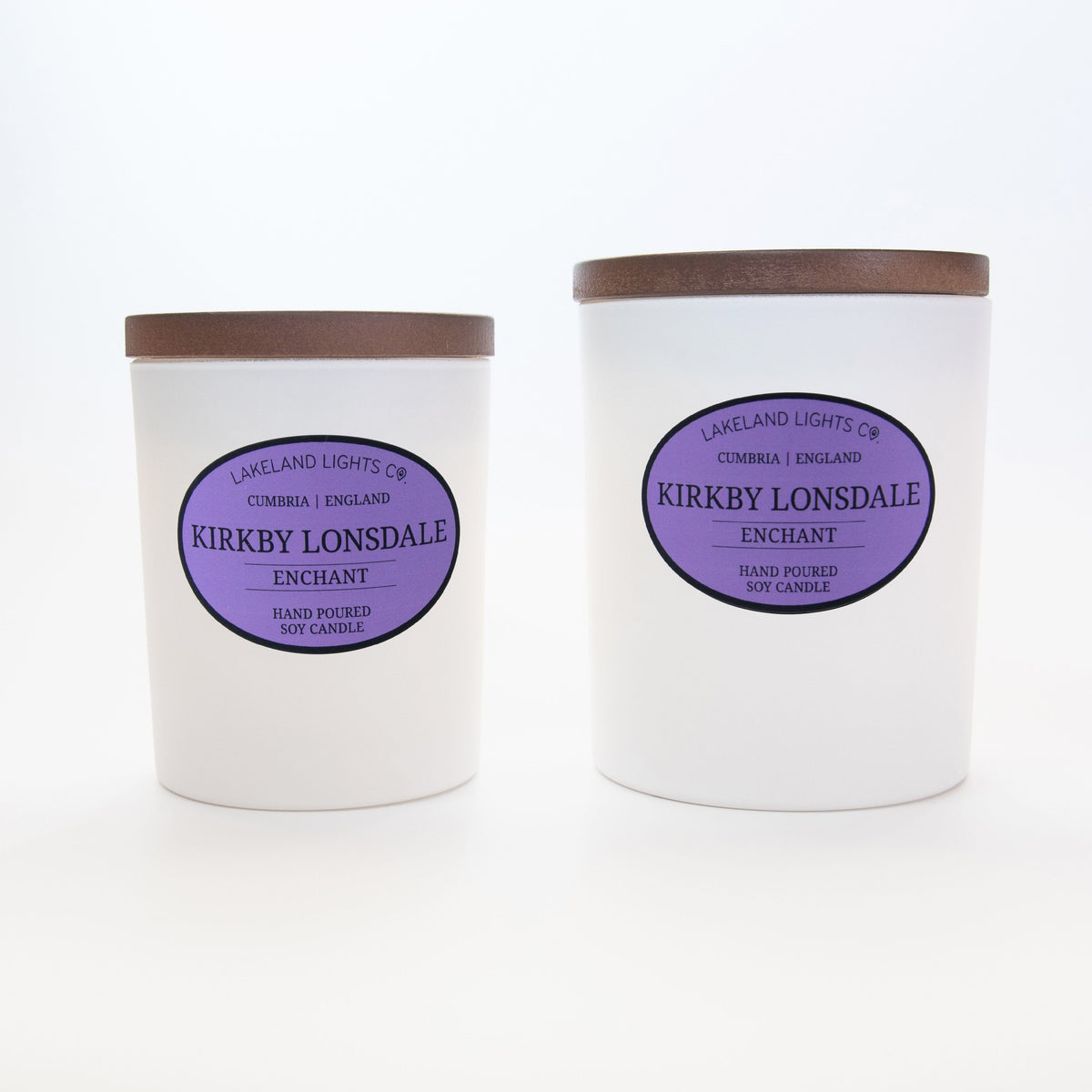 Lakeland Lights Company Kirkby Lonsdale - Apple, Magnolia & Patchouli Soy Candle