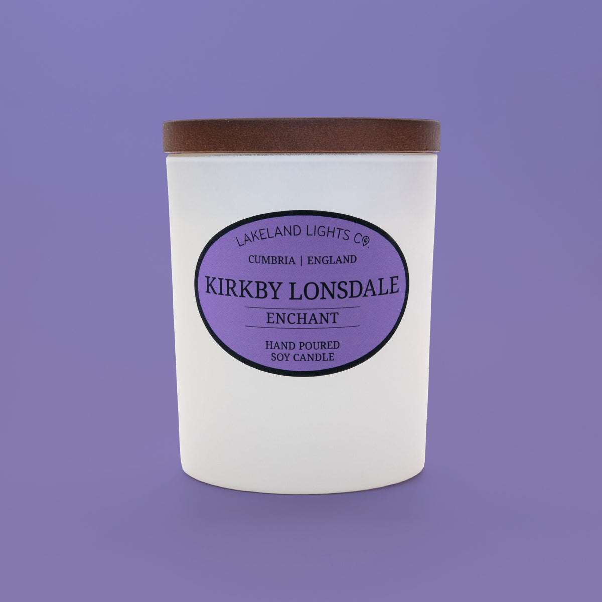Lakeland Lights Company Kirkby Lonsdale - Apple, Magnolia & Patchouli Soy Candle