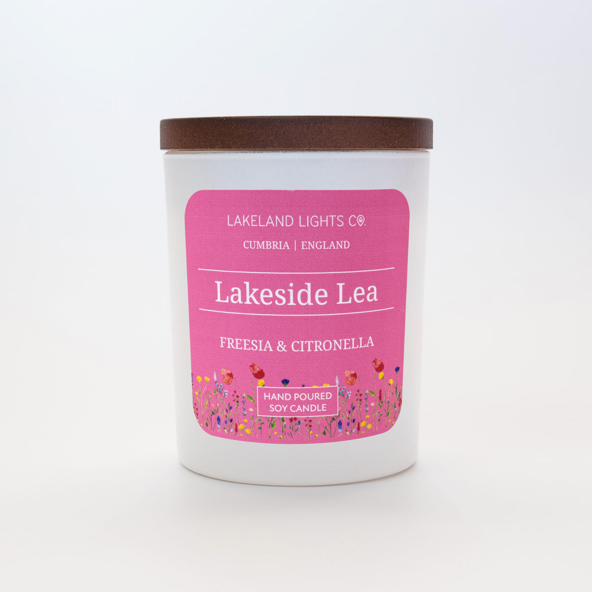 Lakeland Lights Company Lakeside Lea - Freesia & Citronella Soy Candle