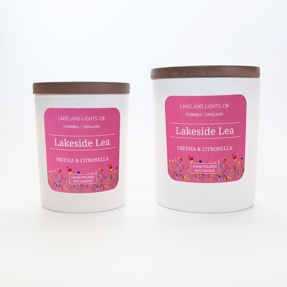 Lakeland Lights Company Lakeside Lea - Freesia & Citronella Soy Candle