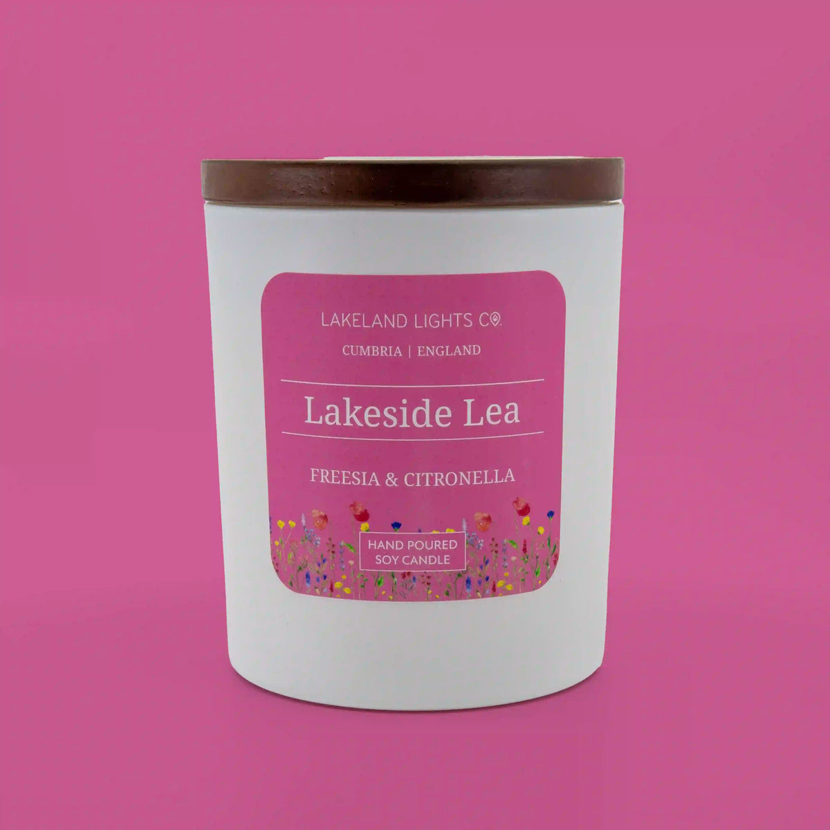 Lakeland Lights Company Lakeside Lea - Freesia & Citronella Soy Candle