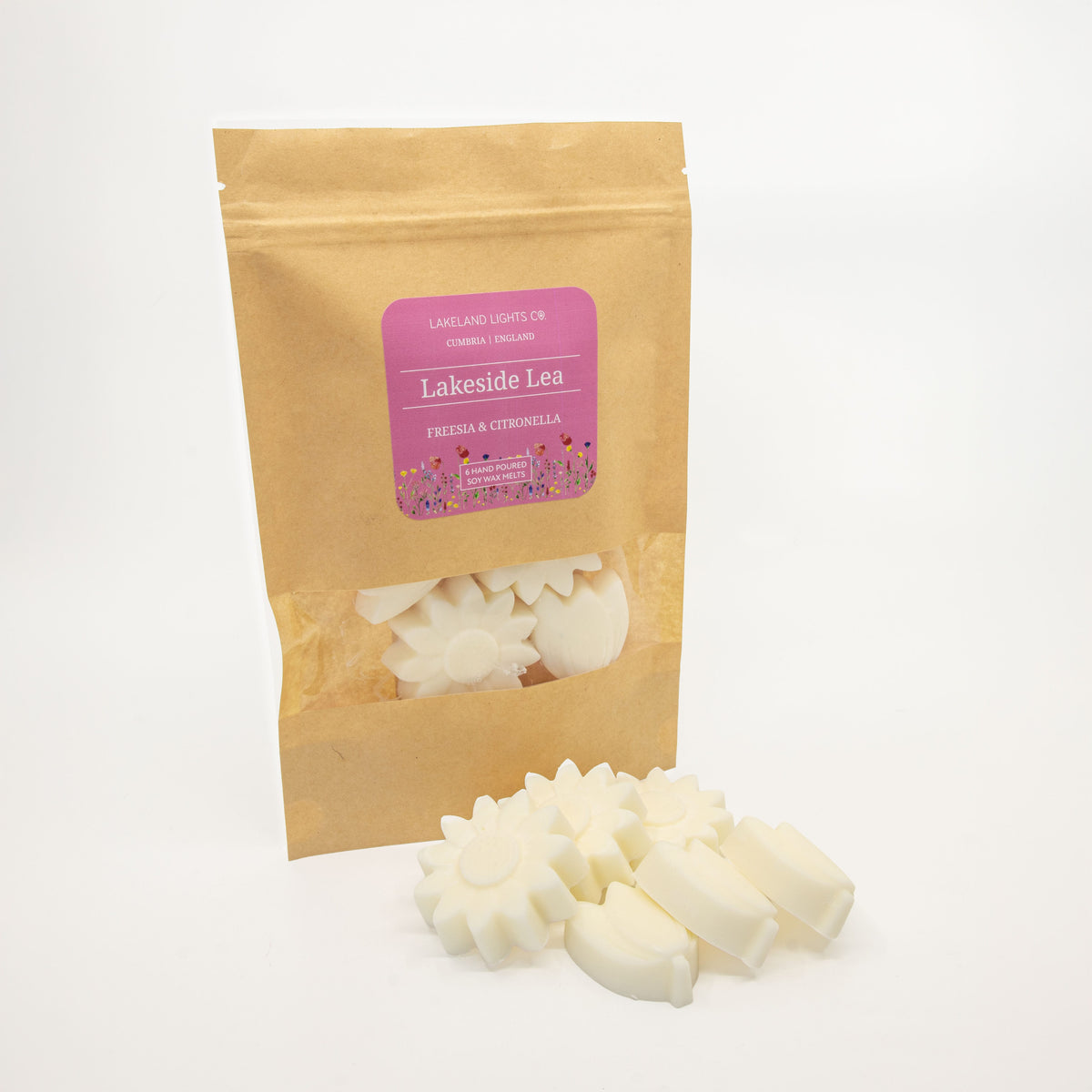 Lakeland Lights Company Lakeside Lea Wax Melts - Freesia & Citronella Soy Candle