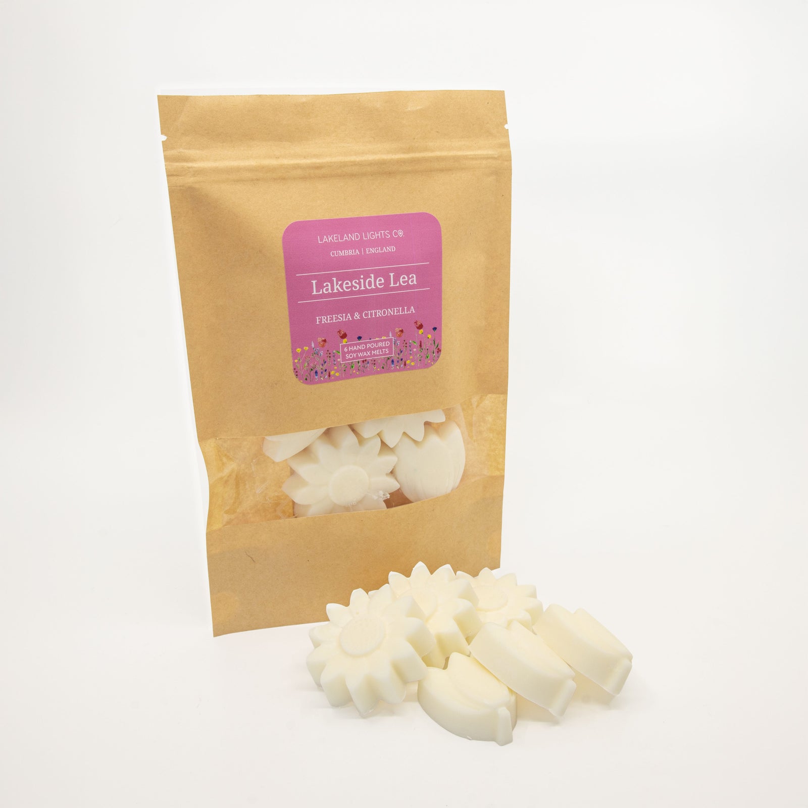 Lakeland Lights Company Lakeside Lea Wax Melts - Freesia & Citronella Soy Candle