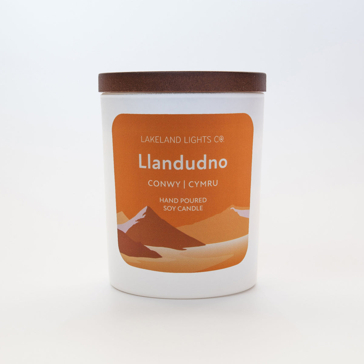 Lakeland Lights Company Llandudno - Orange, Spices & Cranberry Soy Candle