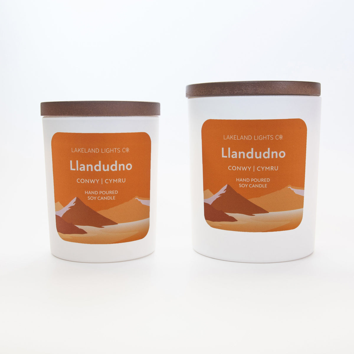 Lakeland Lights Company Llandudno - Orange, Spices & Cranberry Soy Candle