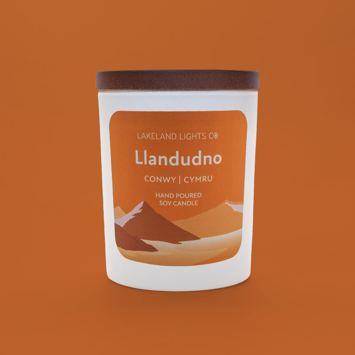 Lakeland Lights Company Llandudno - Orange, Spices & Cranberry Soy Candle