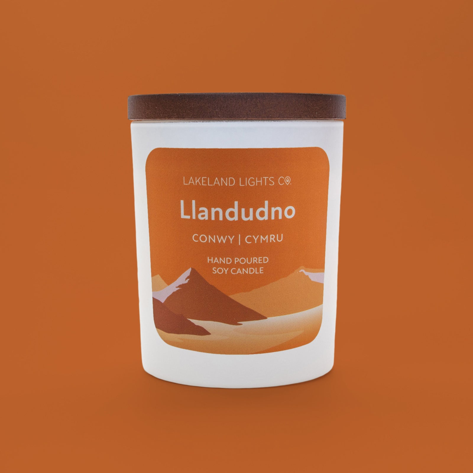 Lakeland Lights Company Llandudno - Orange, Spices & Cranberry Soy Candle