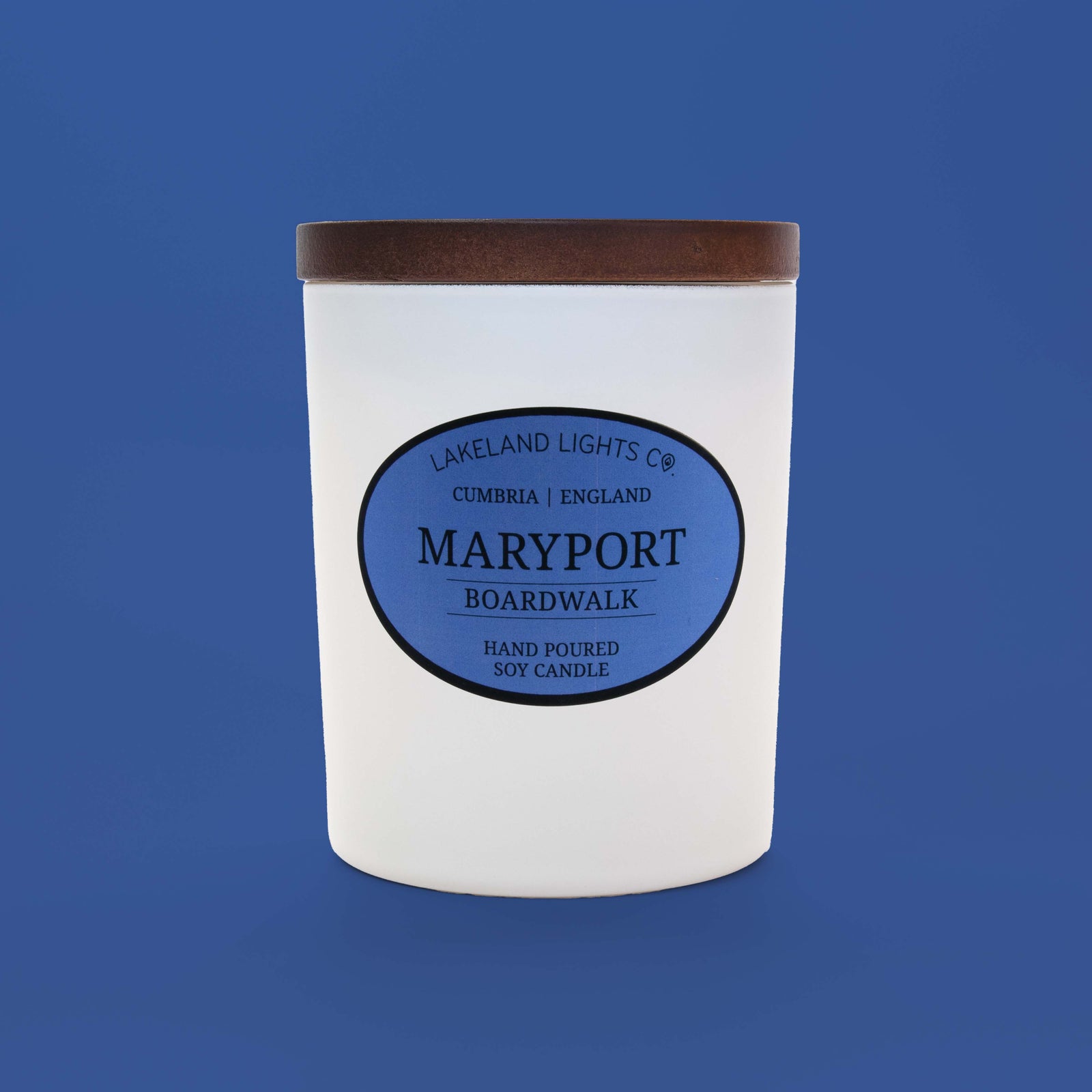 Lakeland Lights Company Maryport - Seaweed, Waterlily & Driftwood Soy Candle