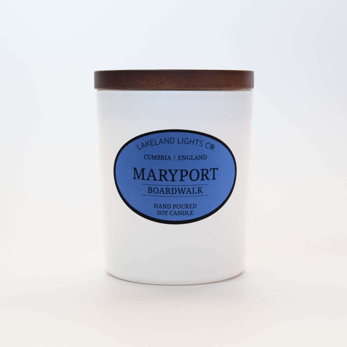 Lakeland Lights Company Maryport - Seaweed, Waterlily & Driftwood Soy Candle