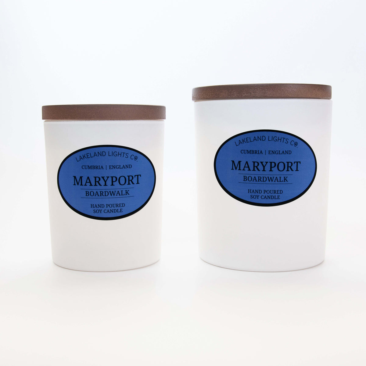 Lakeland Lights Company Maryport - Seaweed, Waterlily & Driftwood Soy Candle