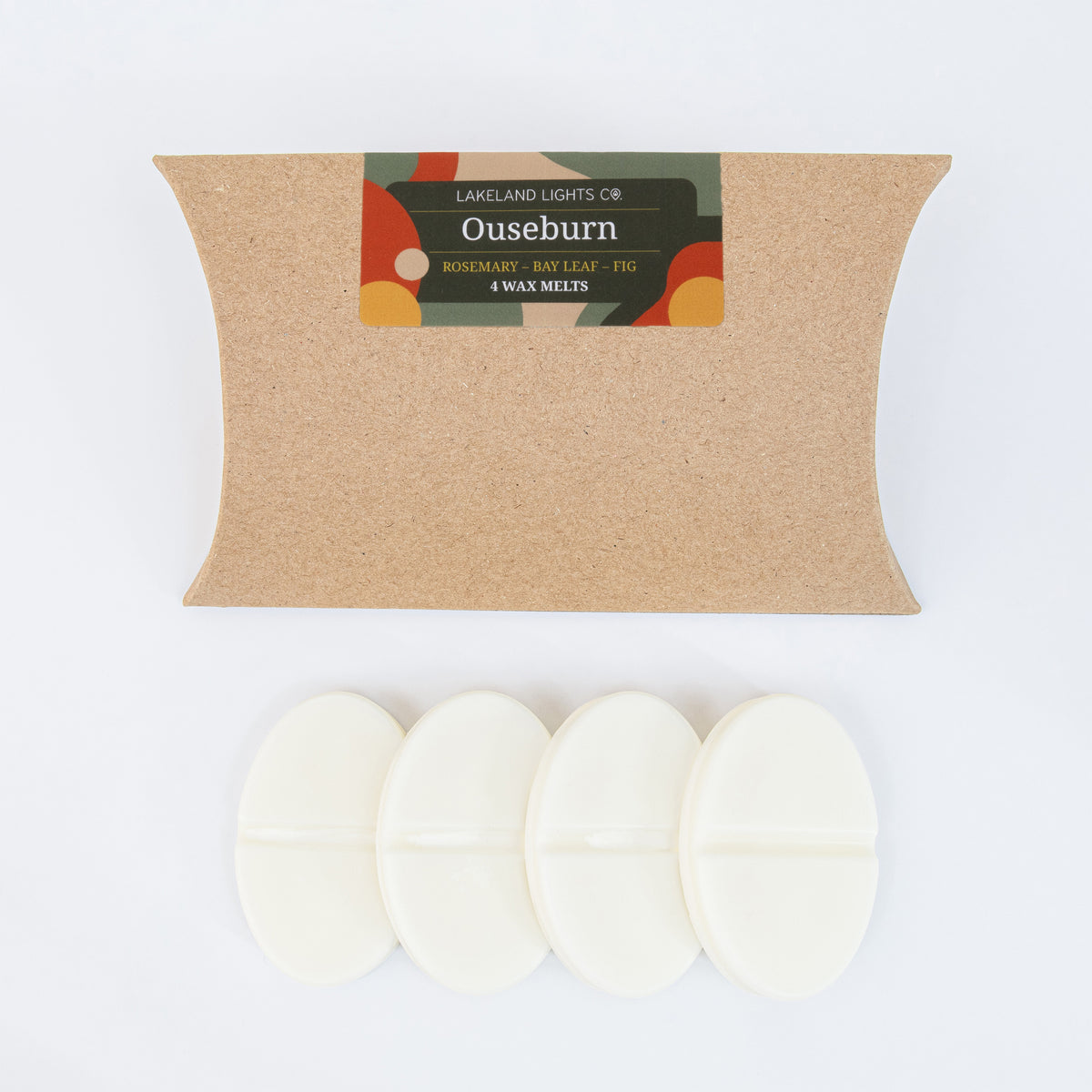 Lakeland Lights Company Ouseburn Wax Melts - Rosemary, Bay Leaf & Fig Soy Candle