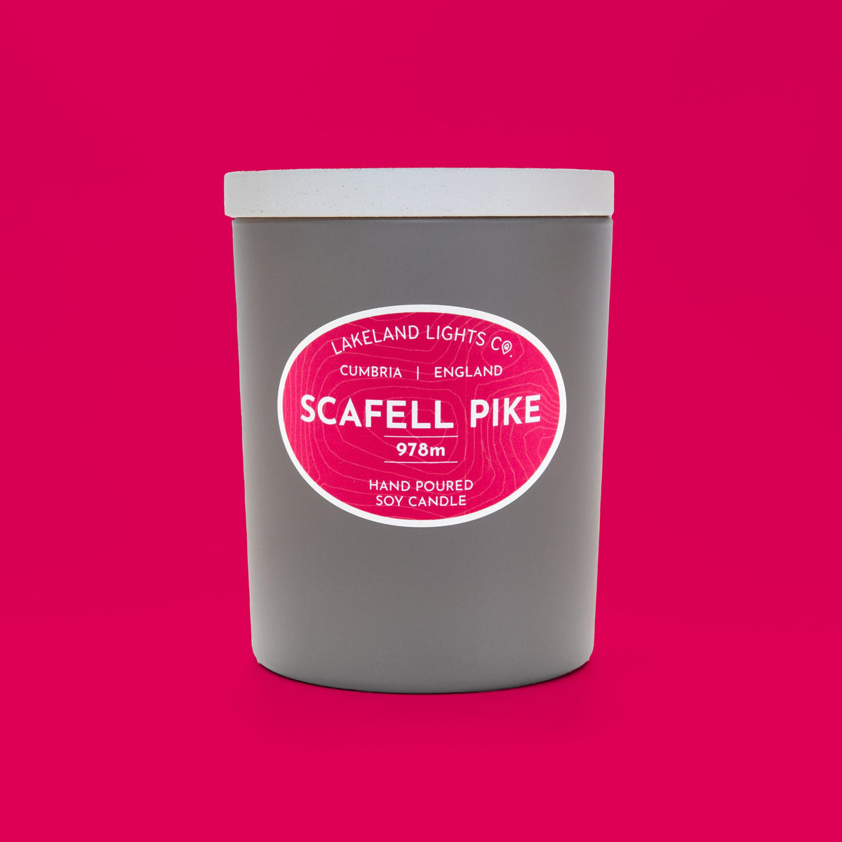 Lakeland Lights Company Scafell Pike - Lavender, Vanilla & Tonka Bean Soy Candle