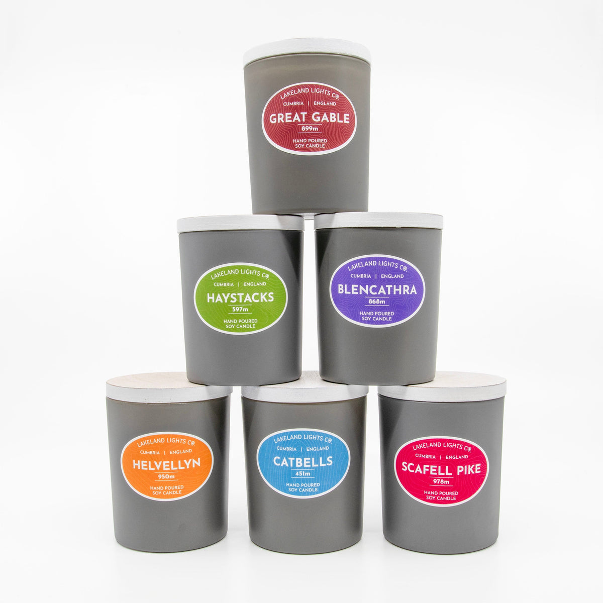 Lakeland Lights Company Scafell Pike - Lavender, Vanilla & Tonka Bean Soy Candle