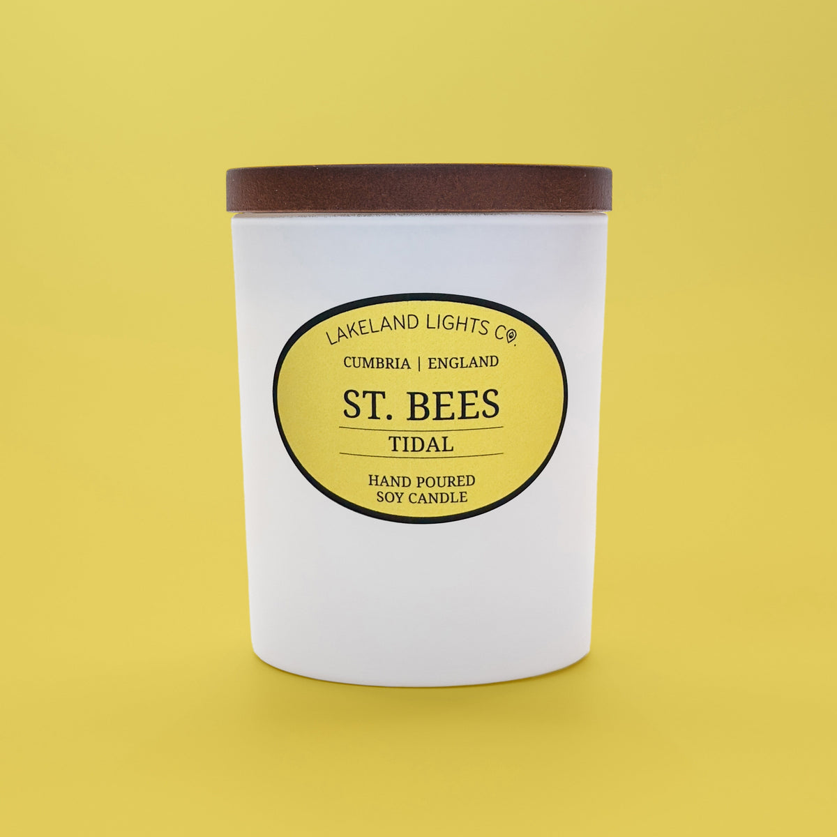 Lakeland Lights Company St Bees - Sea Salt, Mint & Herbs Soy Candle