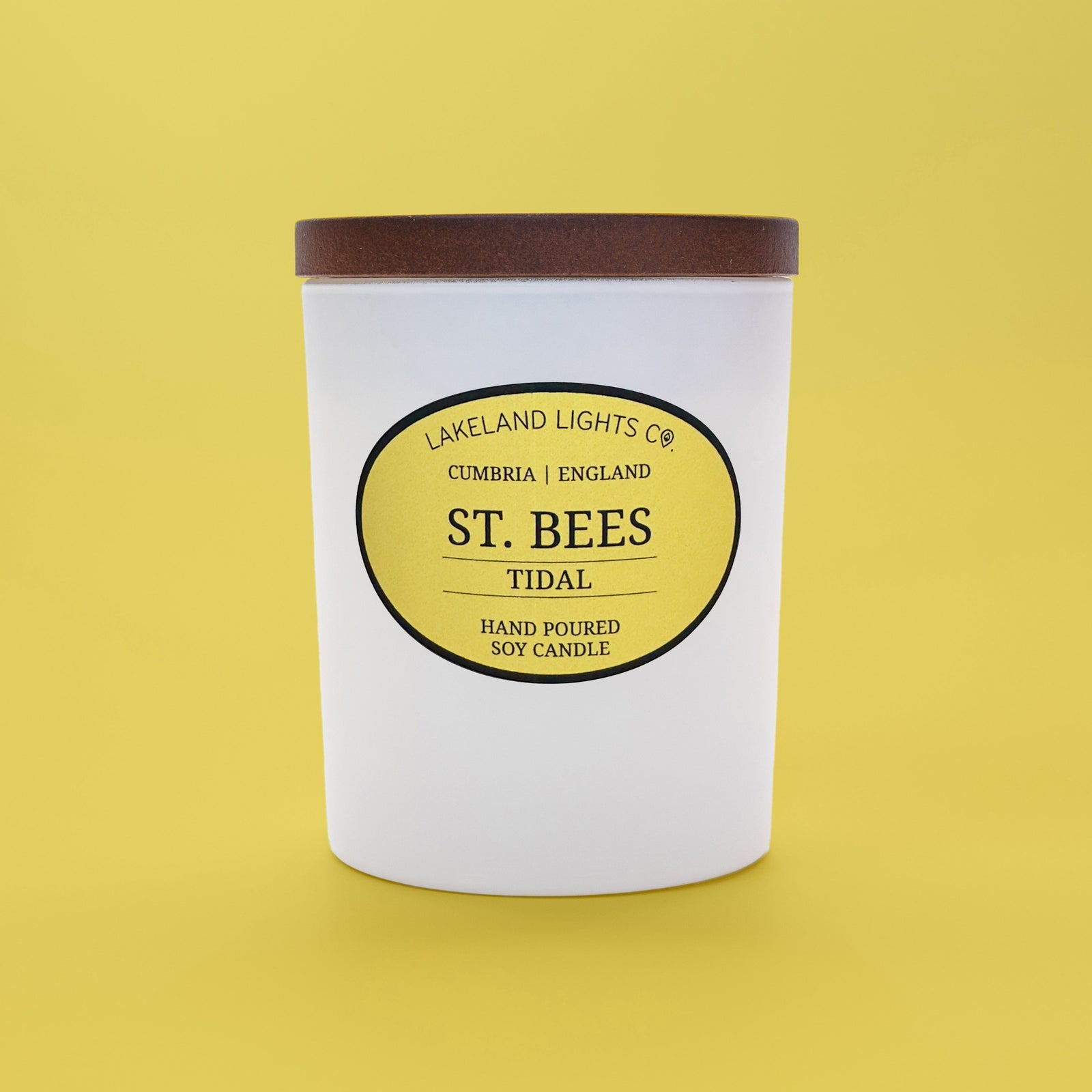 Lakeland Lights Company St Bees - Sea Salt, Mint & Herbs Soy Candle