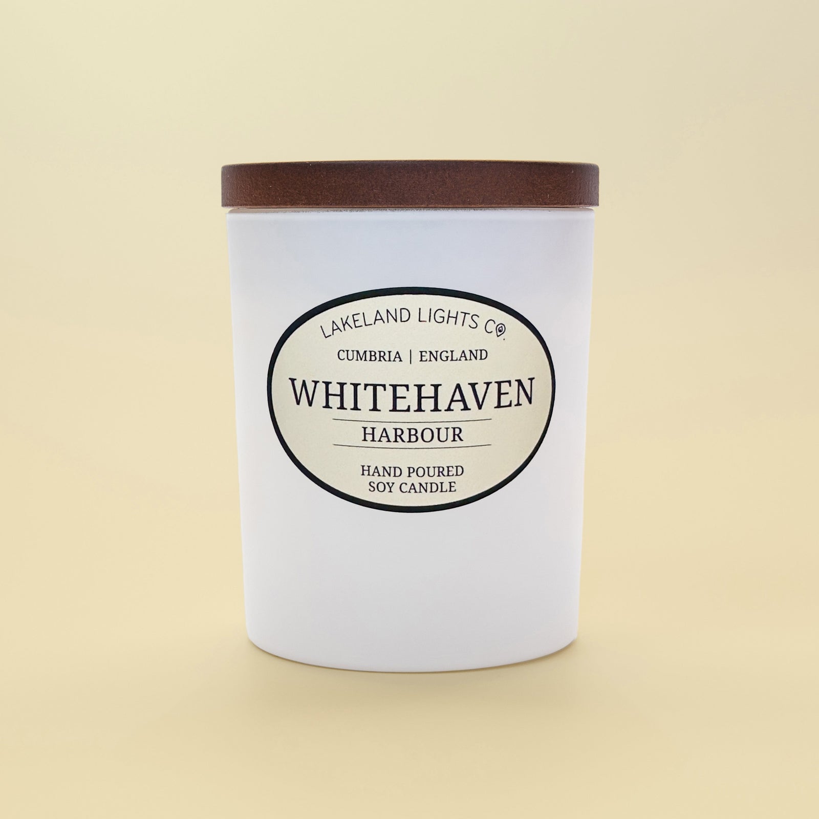 Lakeland Lights Company Whitehaven - Bay Leaf, Cedarwood & Patchouli Soy Candle