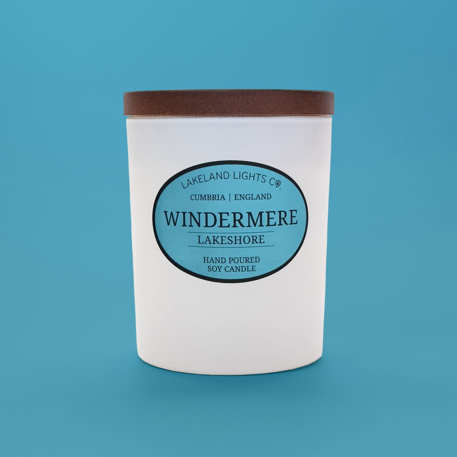Lakeland Lights Company Windermere - Citrus, Lime & Herbs Soy Candle