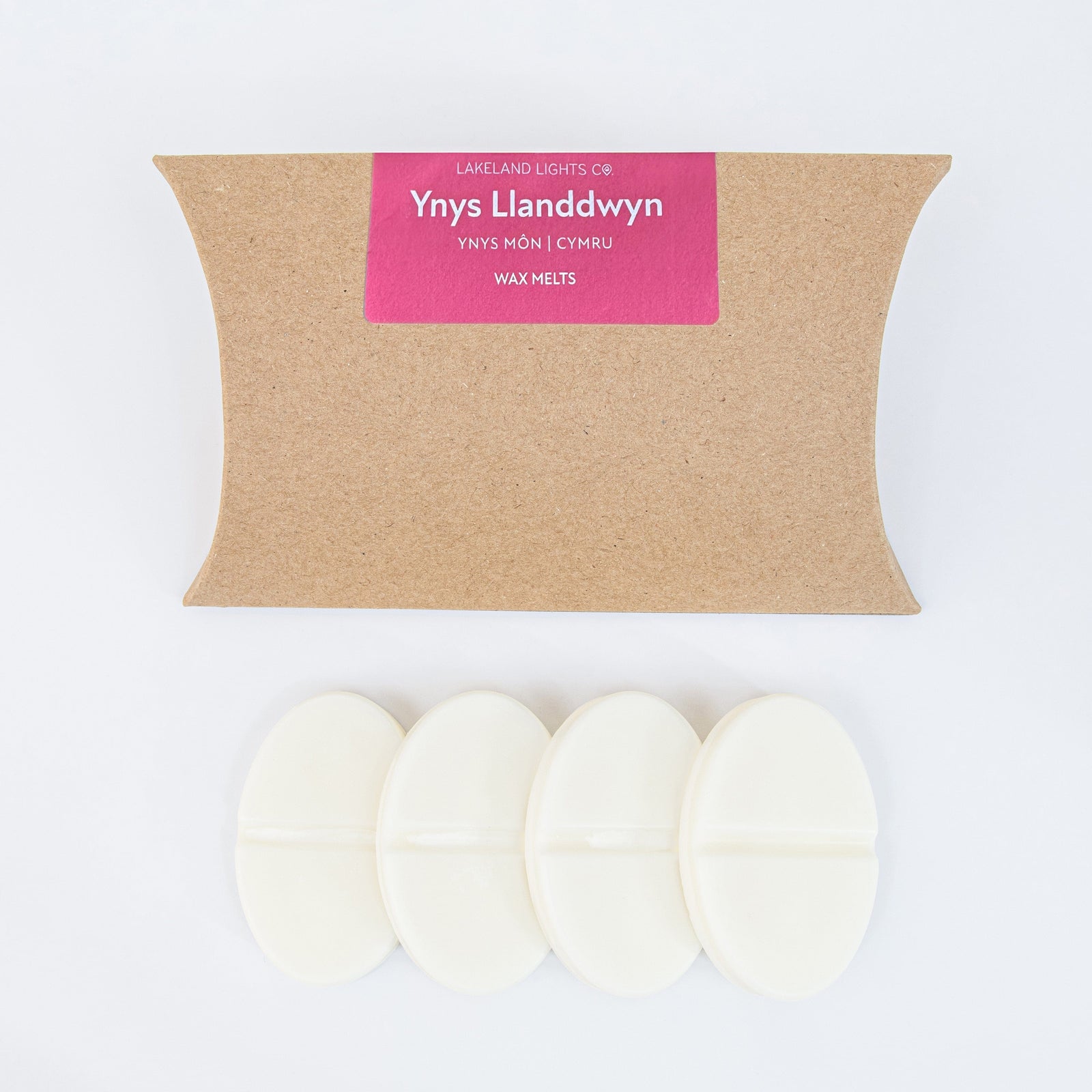 Lakeland Lights Company Ynys Llanddwyn Wax Melts - Tea Rose, White Musk & Darjeeling Soy Candle