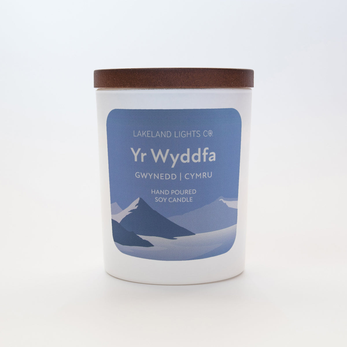 Lakeland Lights Company Yr Wyddfa - Lily, Rose & Bergamot Soy Candle