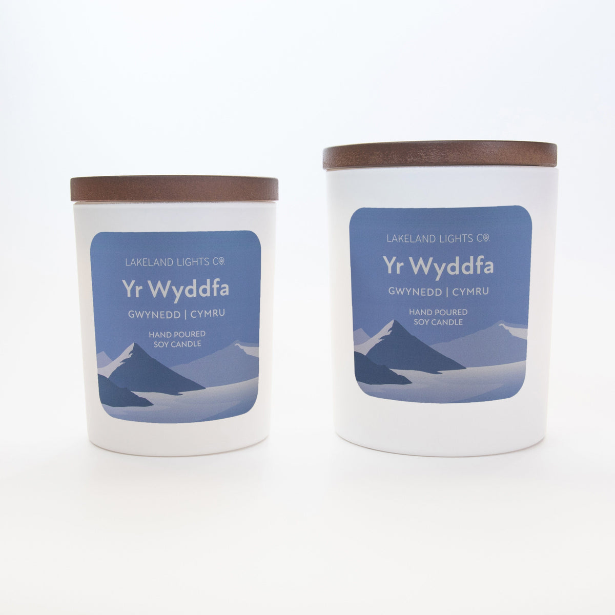 Lakeland Lights Company Yr Wyddfa - Lily, Rose & Bergamot Soy Candle