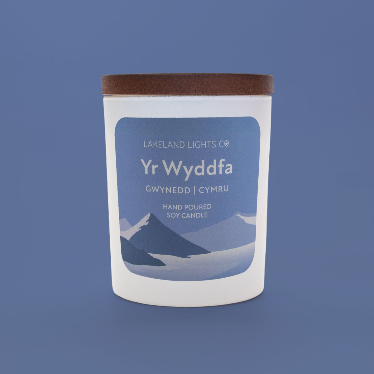 Lakeland Lights Company Yr Wyddfa - Lily, Rose & Bergamot Soy Candle