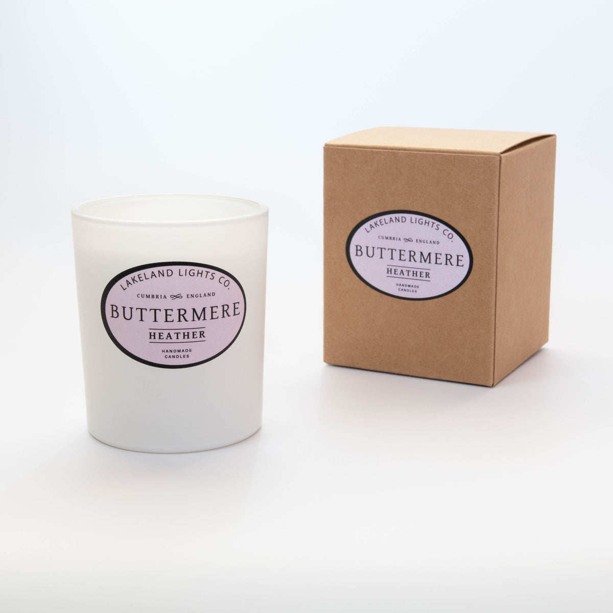 Lakeland Lights Company Buttermere - Heather, Citrus & Pears Soy Candle
