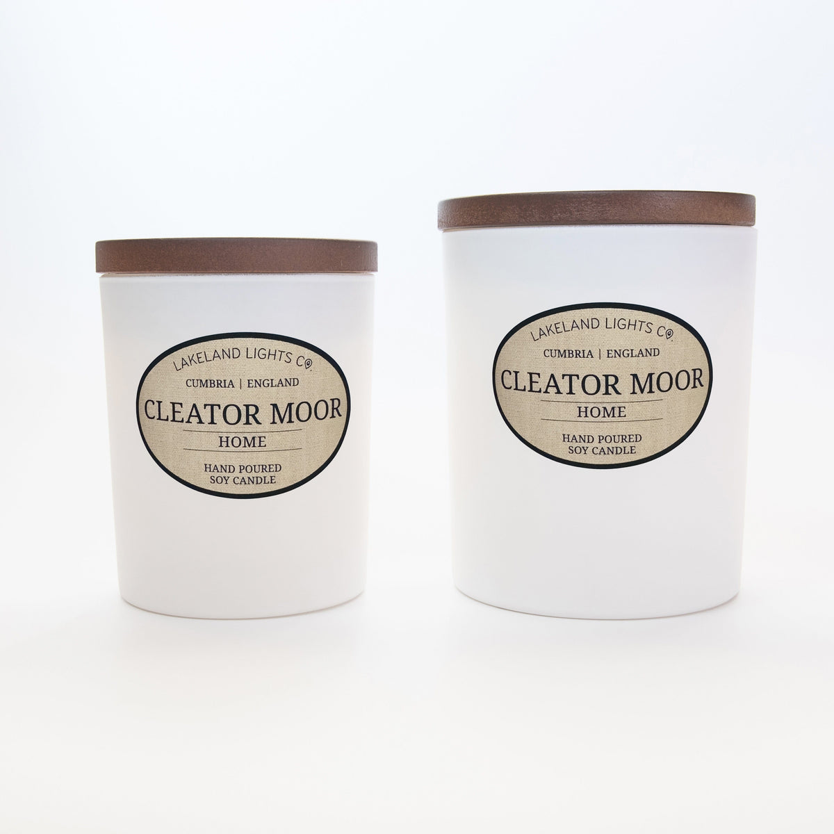 Lakeland Lights Company Cleator Moor - Peaches, Apples & Fresh Linen Soy Candle
