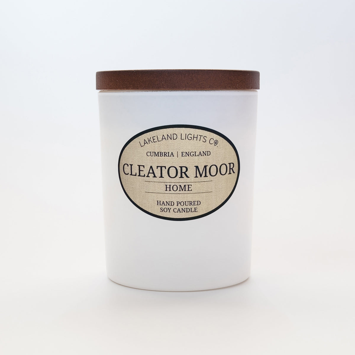 Lakeland Lights Company Cleator Moor - Peaches, Apples & Fresh Linen Soy Candle