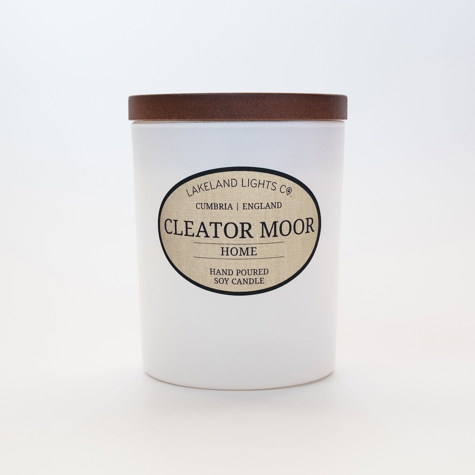 Lakeland Lights Company Cleator Moor - Peaches, Apples & Fresh Linen Soy Candle