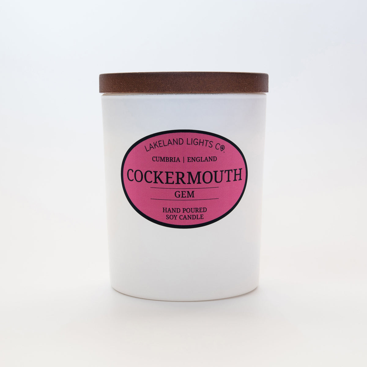 Lakeland Lights Company Cockermouth - Rhubarb, Pepper & Citrus Soy Candle