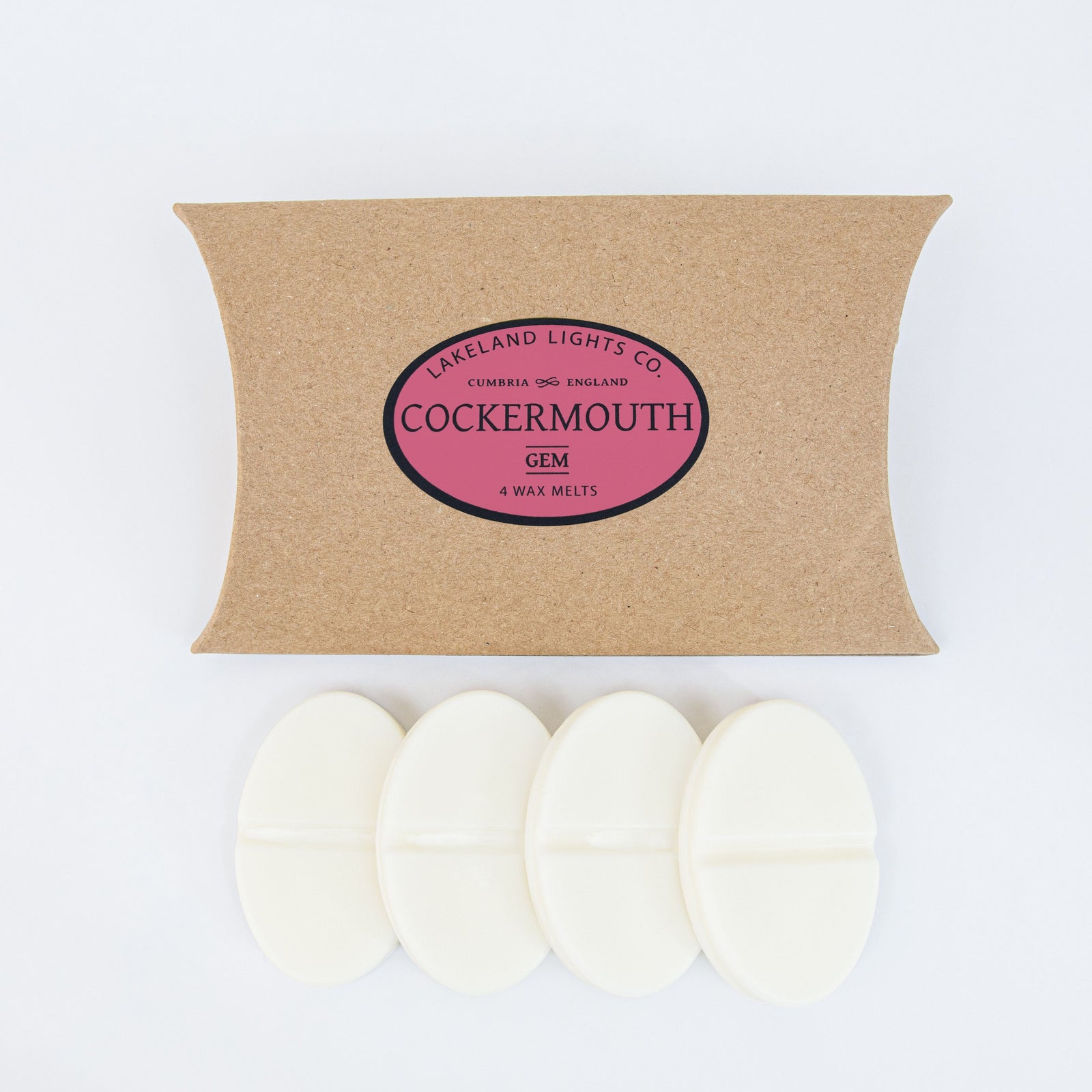 Lakeland Lights Company Cockermouth Wax Melts - Rhubarb, Pepper & Citrus Soy Candle